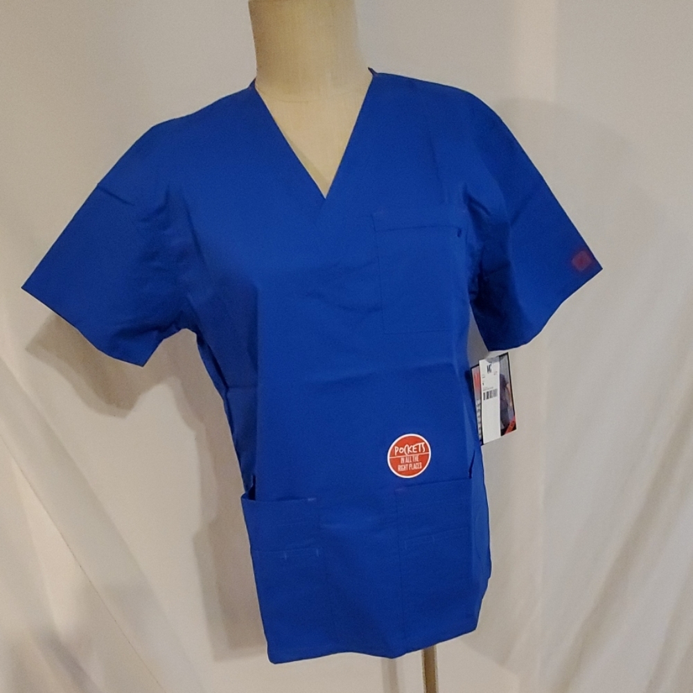 Mc² Mens scrub Top Royal